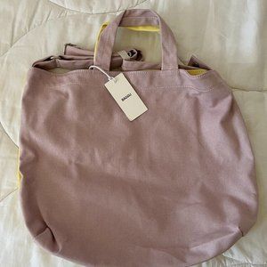 NEW! BAGGU Horizontal Duck Bag x Deadstock Strawberry Lemonade